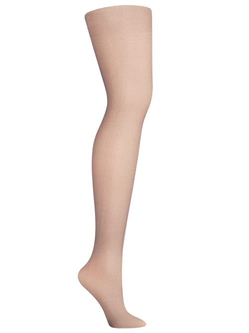 Hanes PLUS SIZE CURVES FISHNET TIGHTS